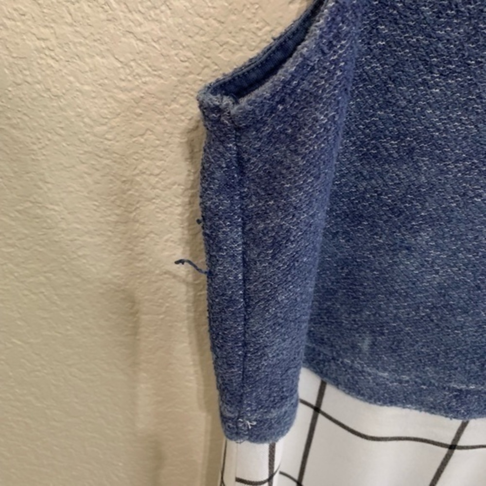 Anthropologie Deletta WindowpaneTank Size X-Small - Picture 6 of 7